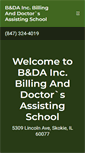 Mobile Screenshot of banddainc.com